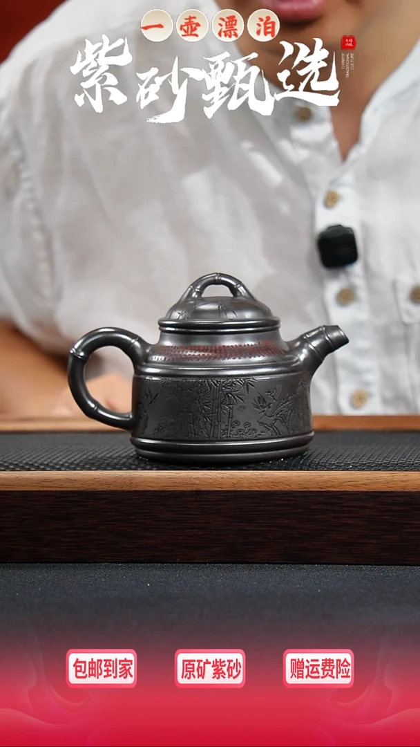 茶壶紫砂 一壶漂泊紫砂茶器1115