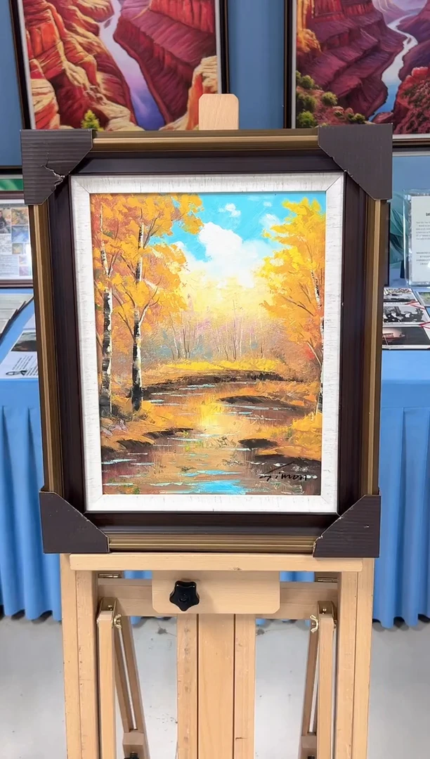 【闪购商品】绘画陶宗健-30*40-风景油画