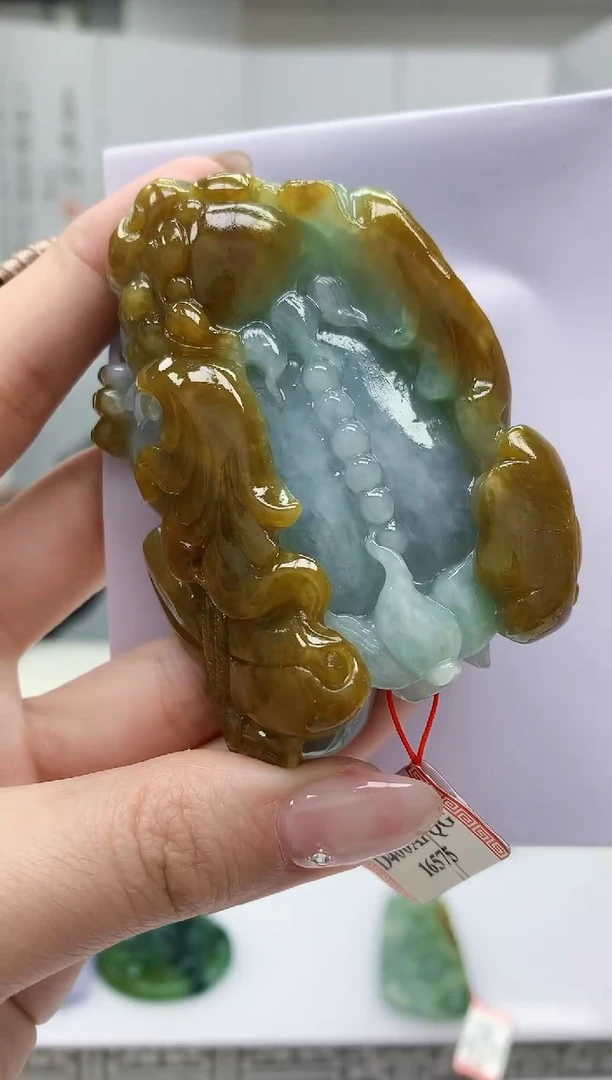 【闪购商品】定制翡翠未镶嵌4852jw-毛货貔貅111