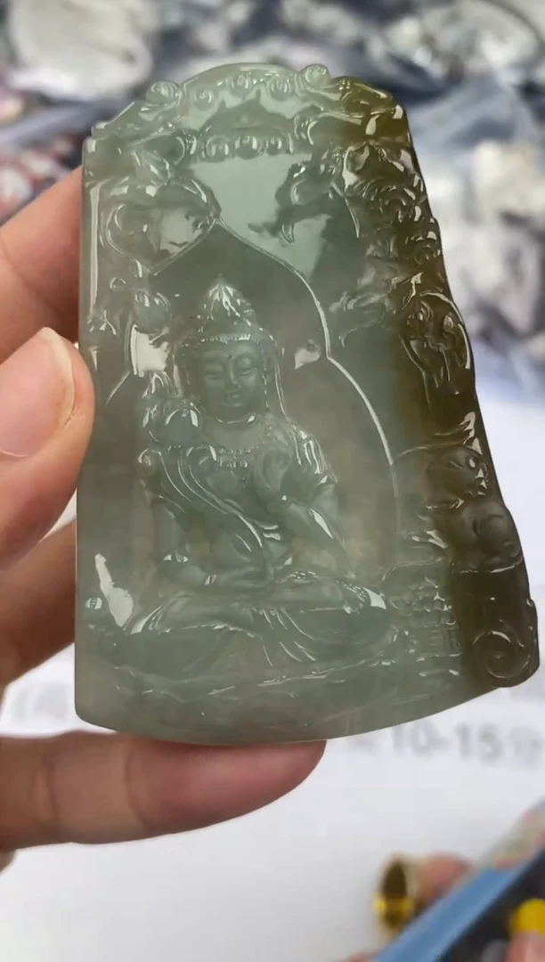 未镶嵌挂件翡翠303231     多人