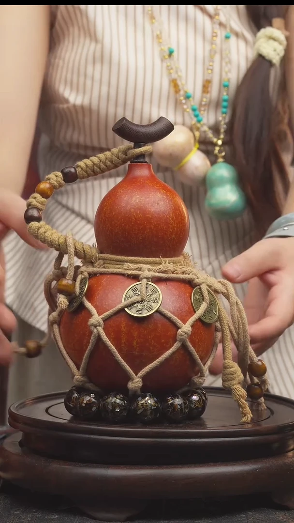 1252号大漆酒葫芦一物