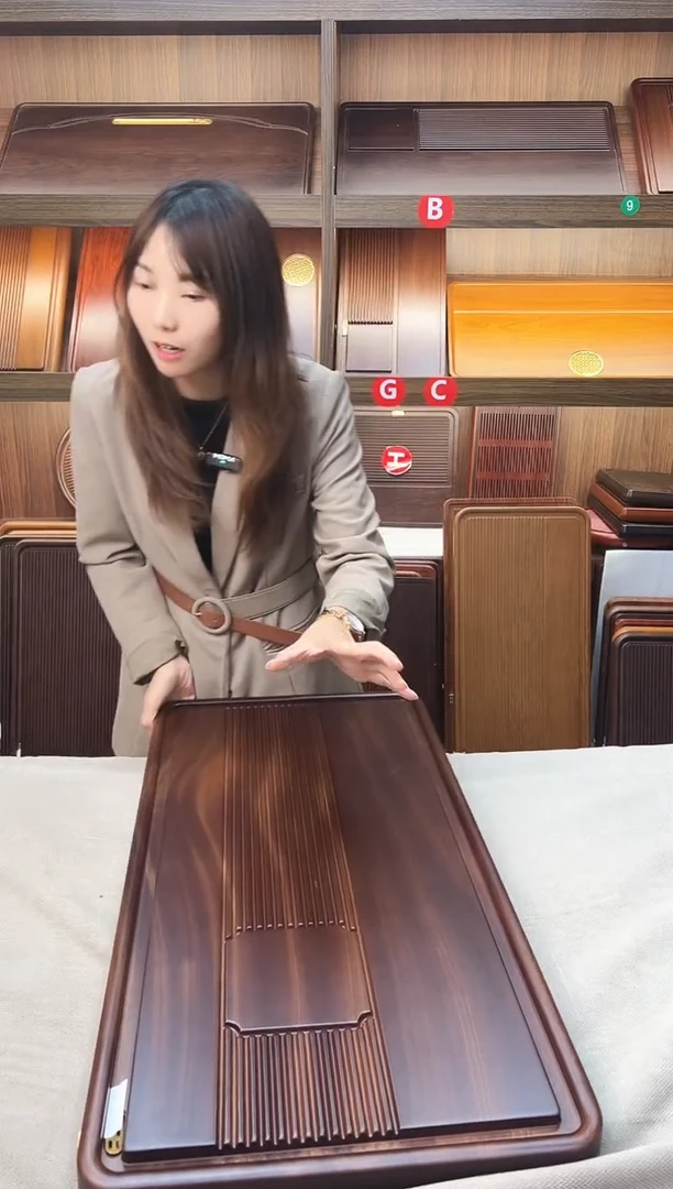 80*40*4花梨木纳福【胡桃色】