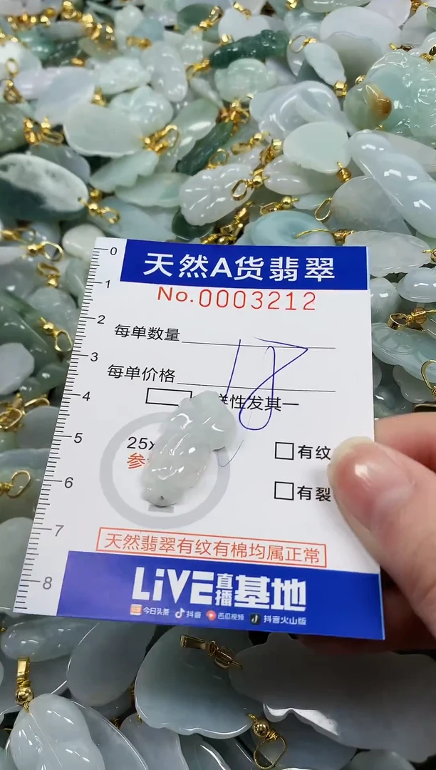 颈饰未镶嵌翡翠 纯天然a货翡翠