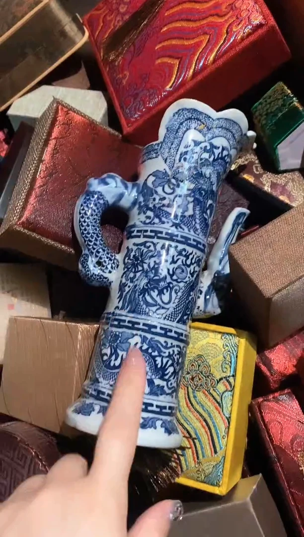 瓷片永玉阁精品专属摆件