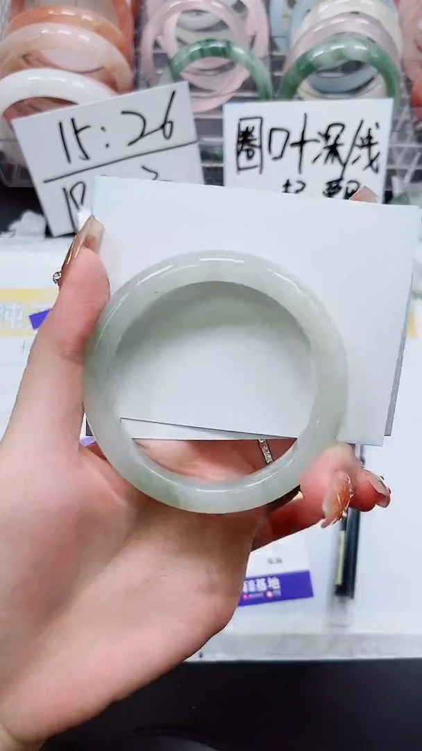 【闪购商品】石英质玉手镯未镶嵌S100-58/59