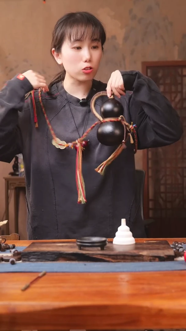1035号链接精品大漆葫芦现货现发[一物一拍]