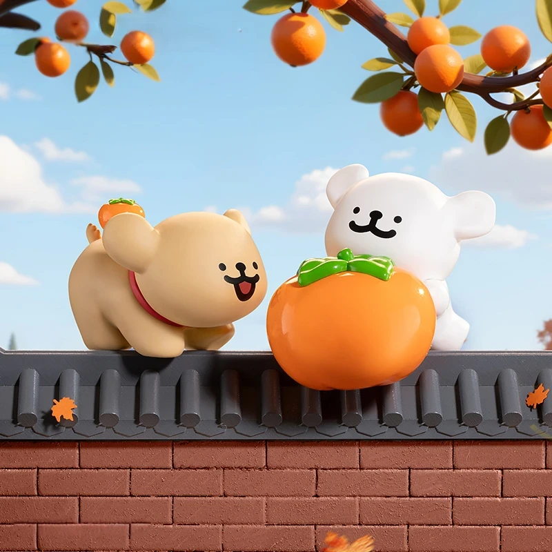 【拆盒】线条小狗好运汪汪系列潮玩手办盲盒