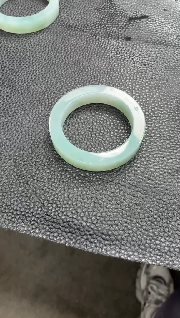 未镶嵌手镯定制翡翠双***玉DDJ43746