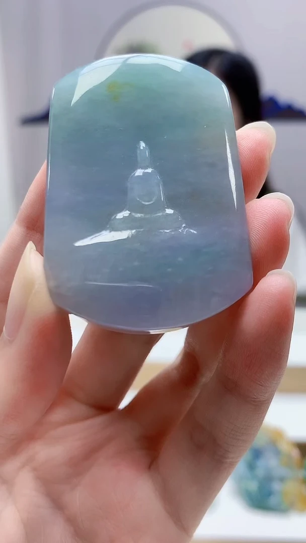 未镶嵌定制翡翠4852zm-毛货挂件67
