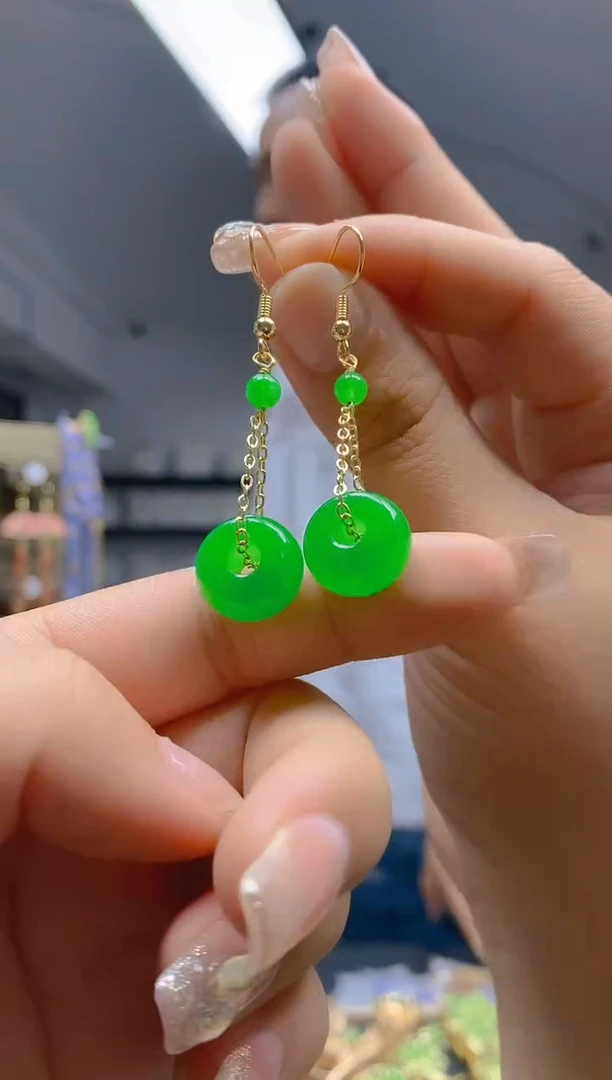 【闪购商品】玛瑙/玉髓耳饰合金18玛瑙耳饰