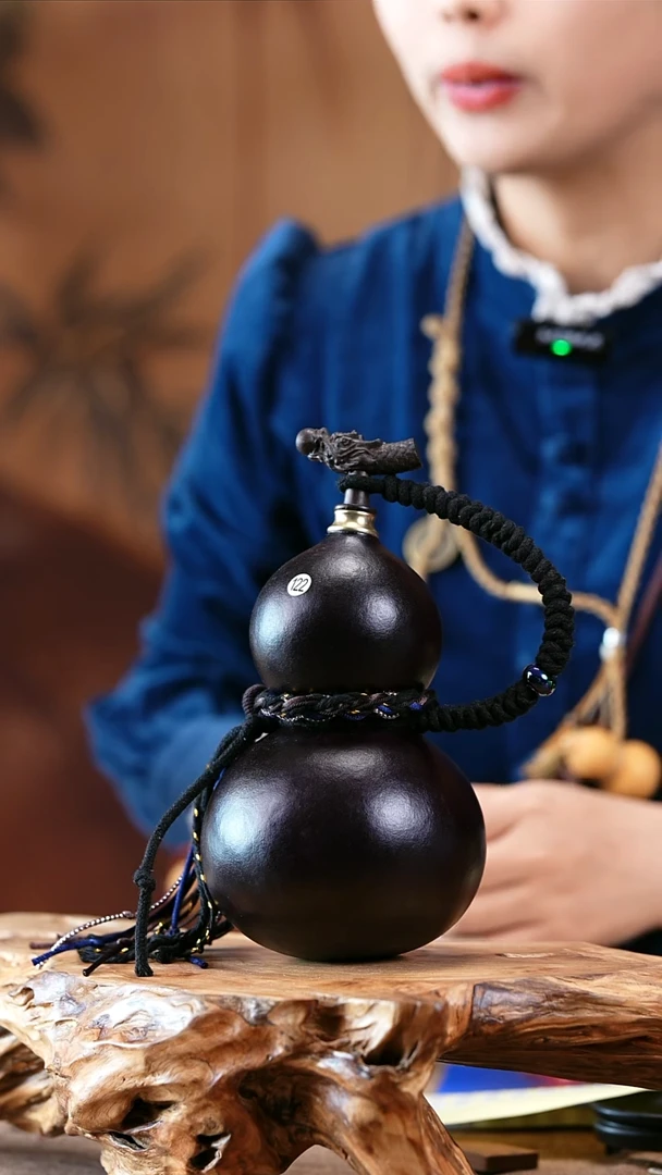 【闪购商品】122—光岳葫天然大漆酒葫芦不含漆珠