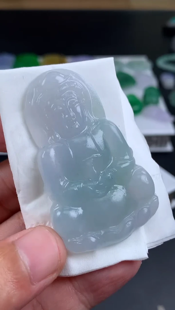 【闪购商品】定制翡翠未镶嵌观音