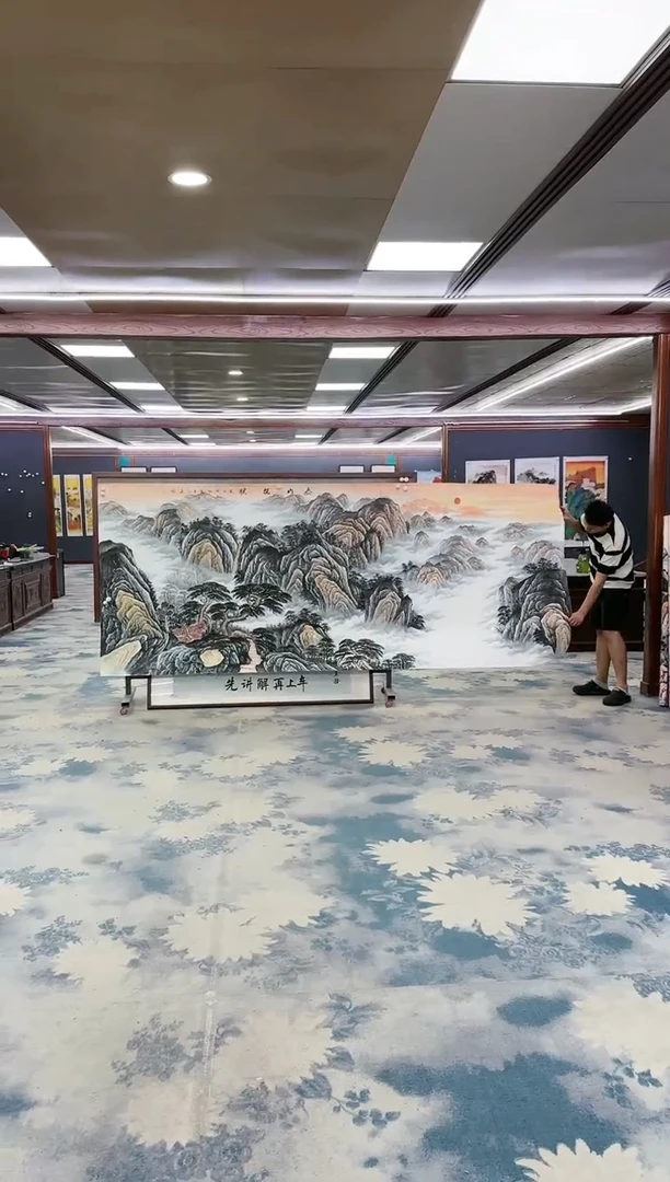 国画Z王红兵-山水国画-大丈二