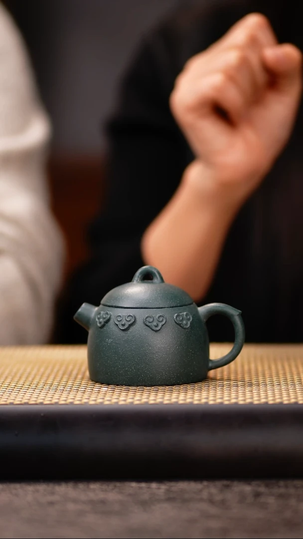 ZCY78天星绿如意秦权