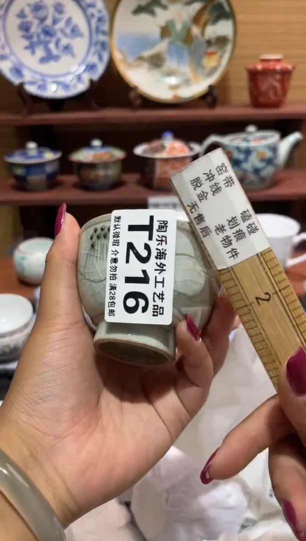 瓷片面**袋            T216