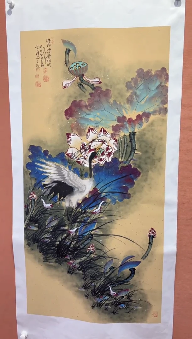 国画师立照老师国画作品