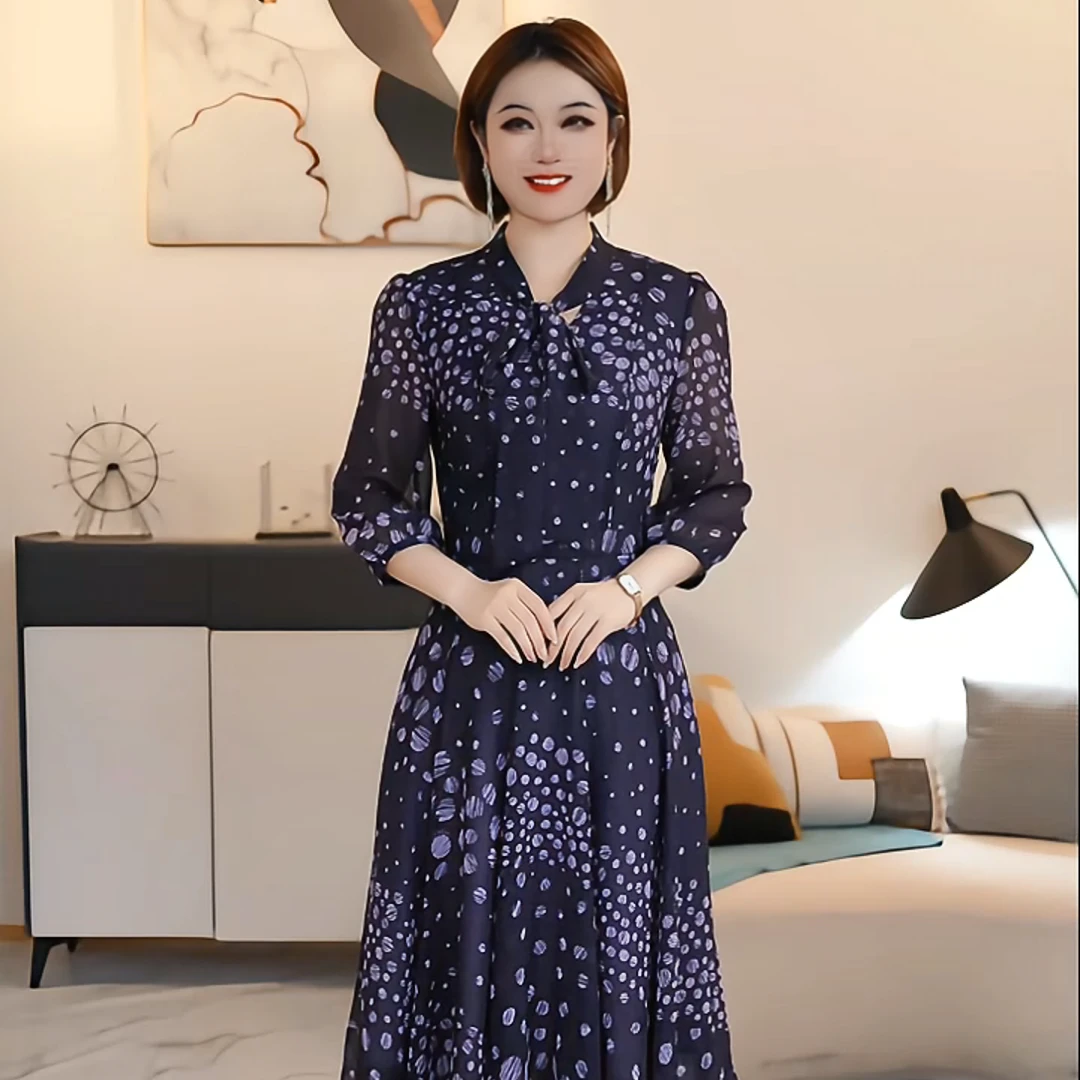 [娜S家]【深圳薇姐清仓】P高端大码原创遮肉显瘦连衣裙  P2013