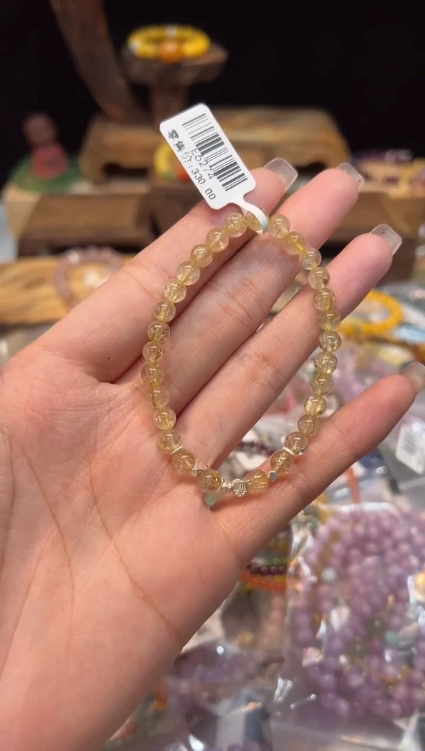 【闪购商品】水晶手链未镶嵌手饰@@E6274
