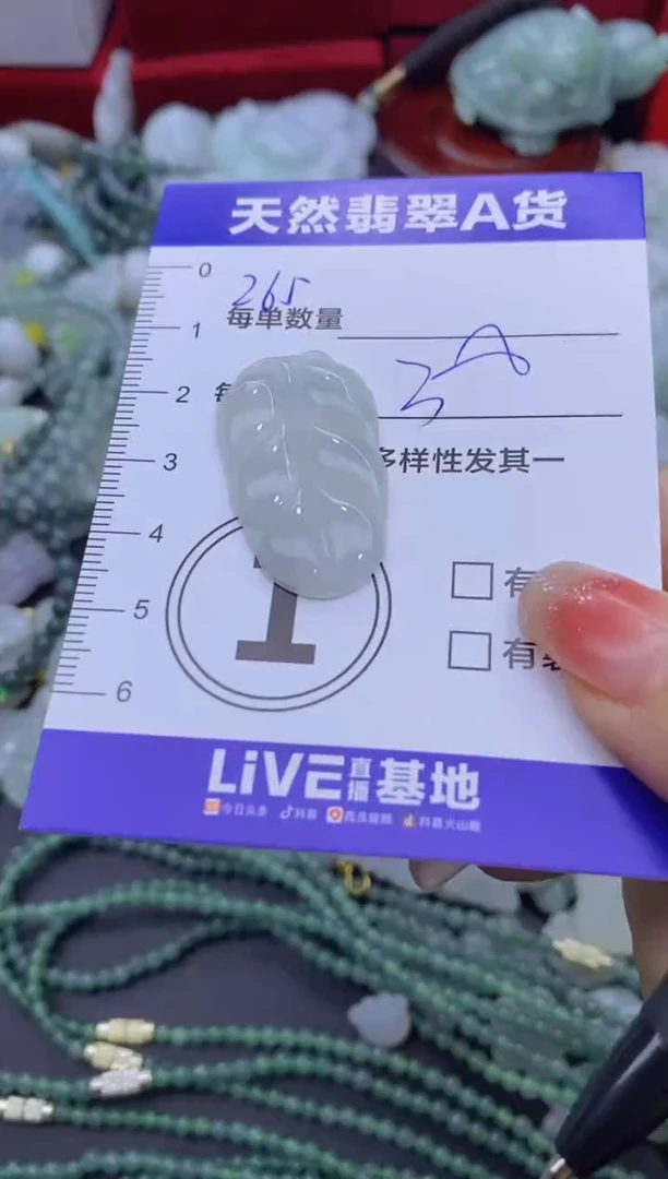 颈饰未镶嵌翡翠天然翡翠A货批量多样性发一件
