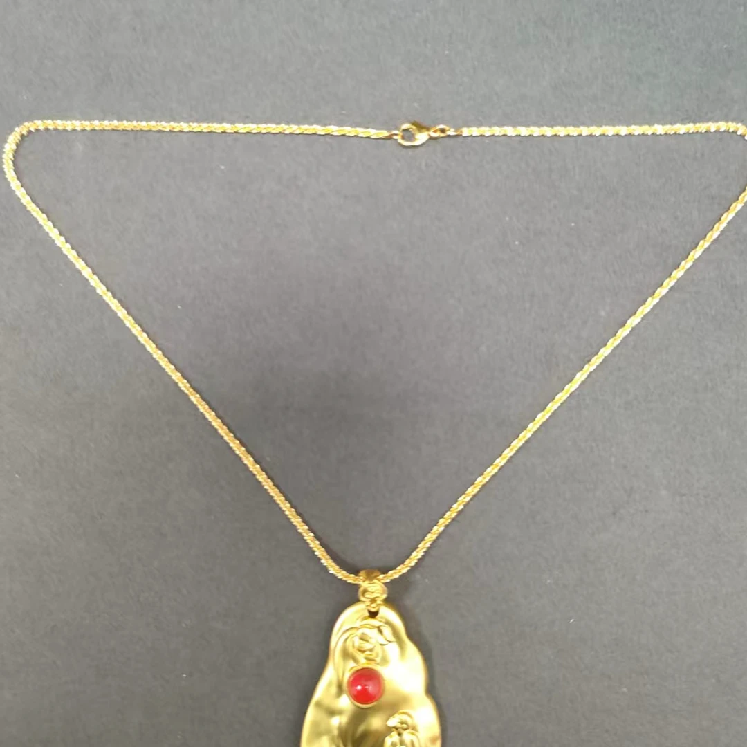 金玉满堂珠宝-时尚简约-古风气质-套链