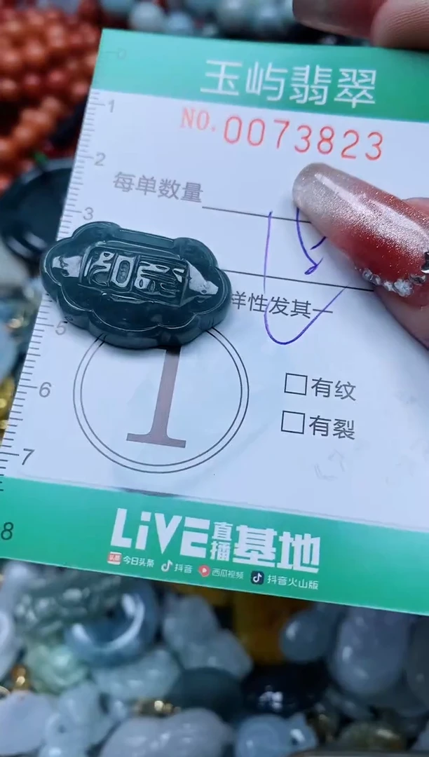 【闪购商品】翡翠颈饰未镶嵌闪购0073823多样性发其一