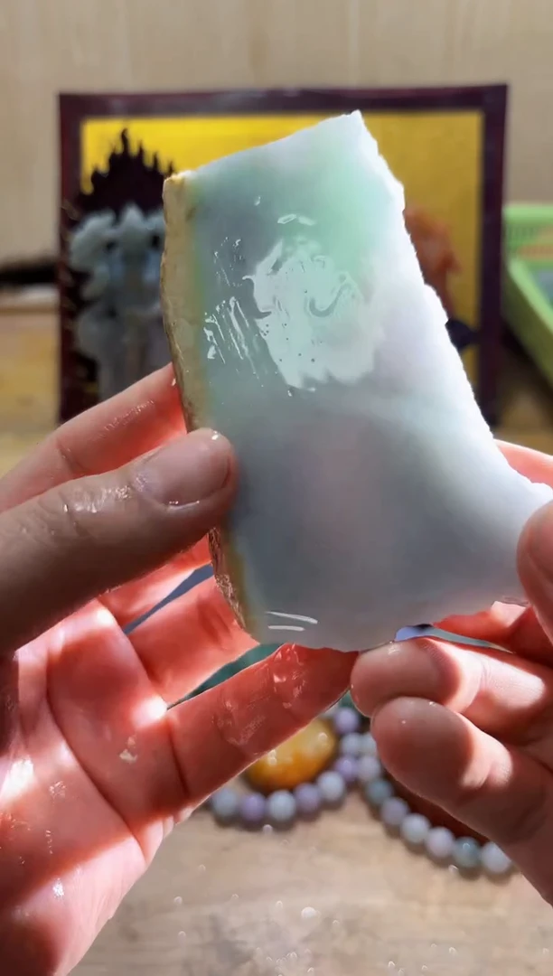 未镶嵌挂件翡翠A货常星6586