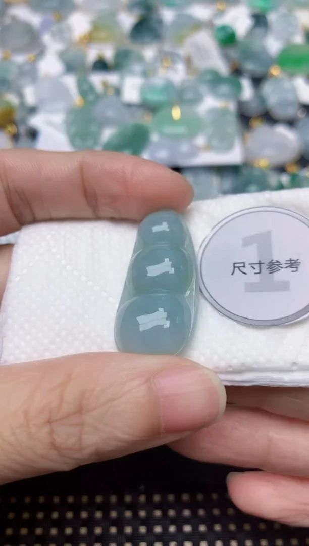 颈饰未镶嵌翡翠天然缅甸A货翡翠