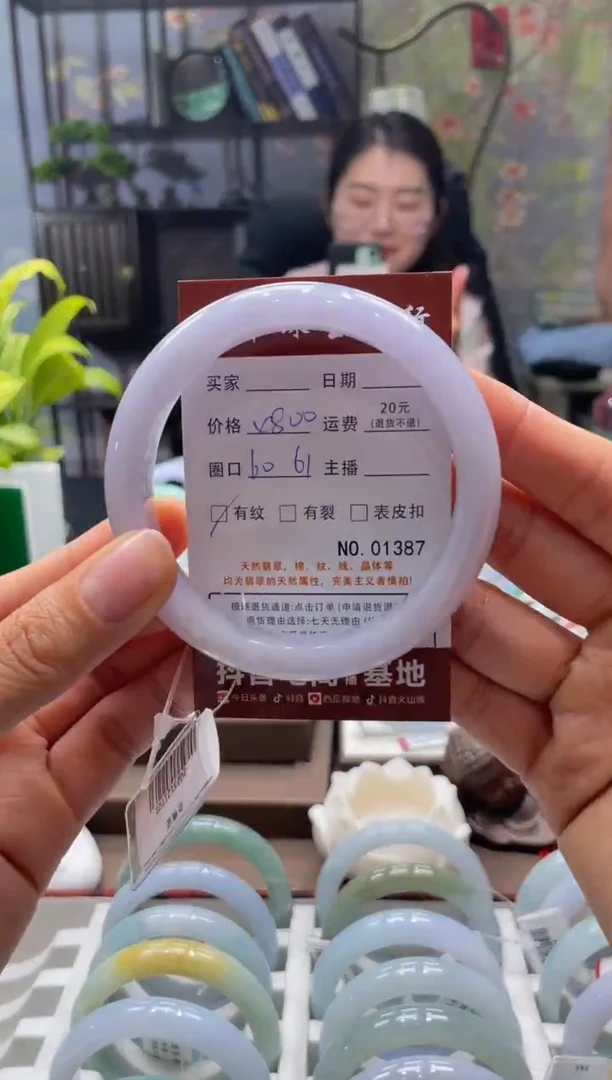 未镶嵌手镯翡翠1387****