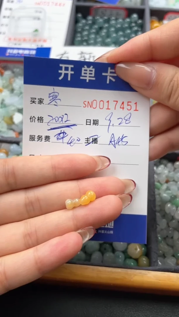 颈饰未镶嵌翡翠寒***️00017451