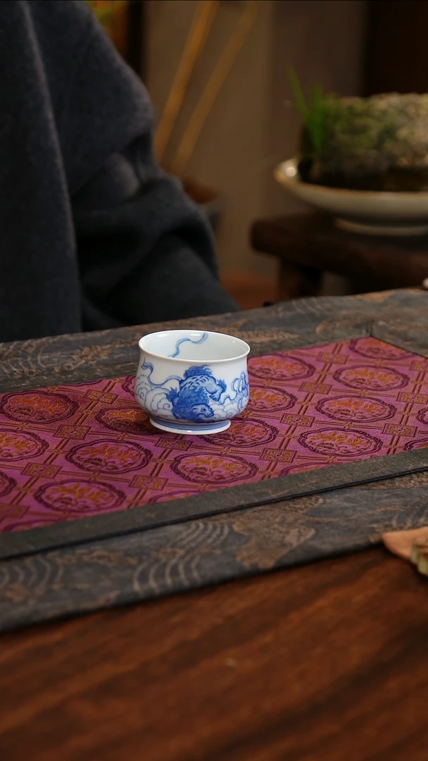 【闪购商品】杯子聚澜堂狮子玩绣球憨憨杯