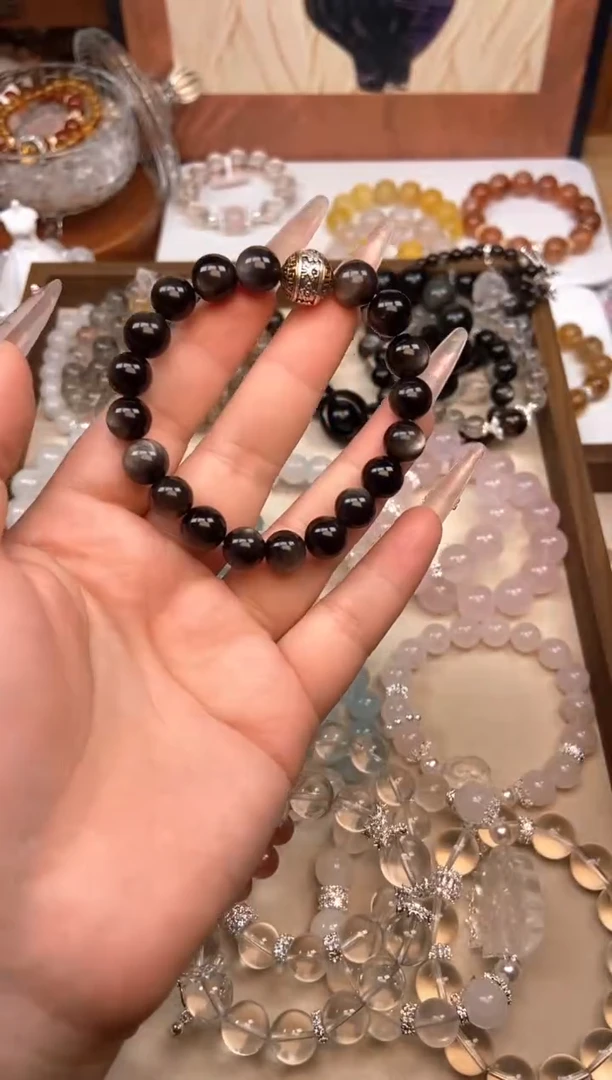 【闪购商品】水晶手链未镶嵌银曜