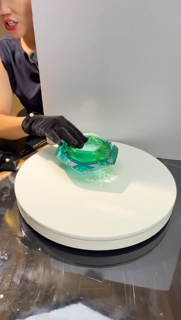 摆件JY0027琉璃艺术烟灰缸