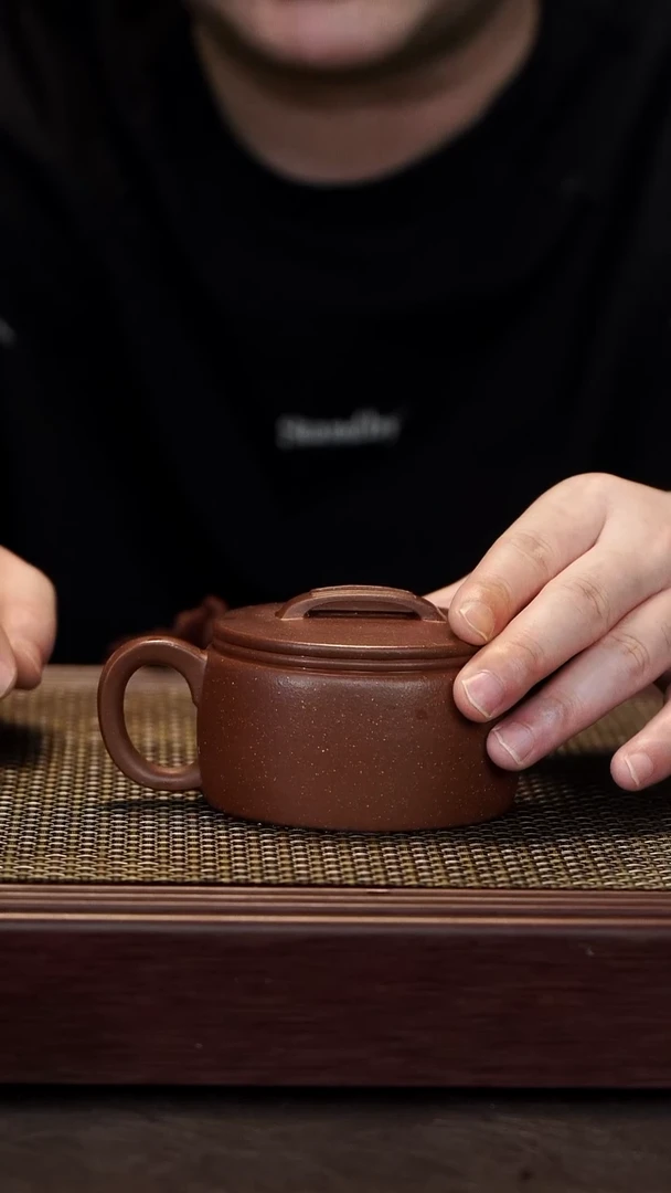 茶壶紫砂【润石堂】全手工精品 降坡