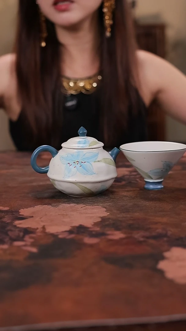 陶瓷茶具（无礼盒无茶盘）@@A13030