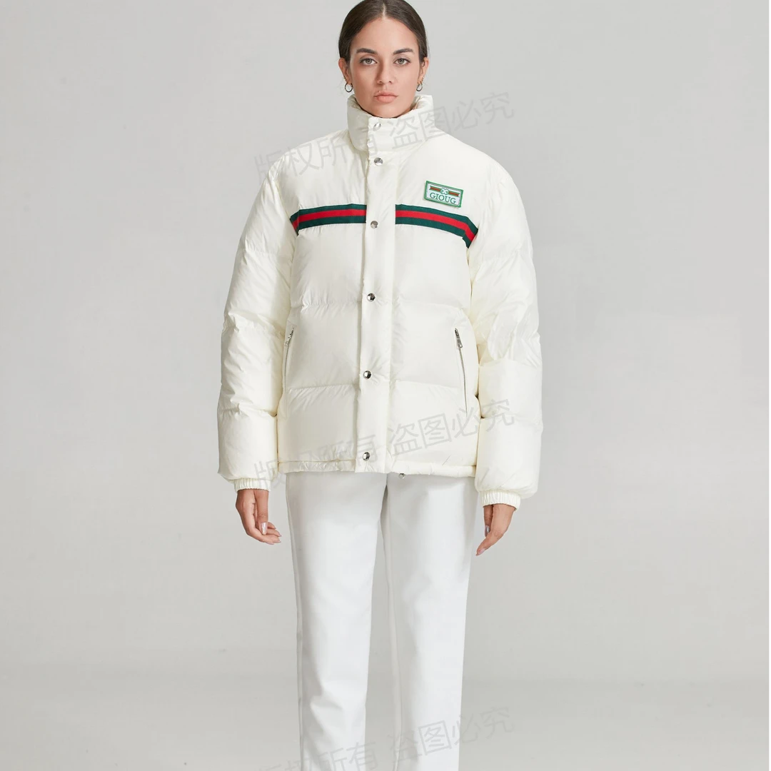 【CC专属】2024新款立领时尚保暖情侣款鹅绒服1316