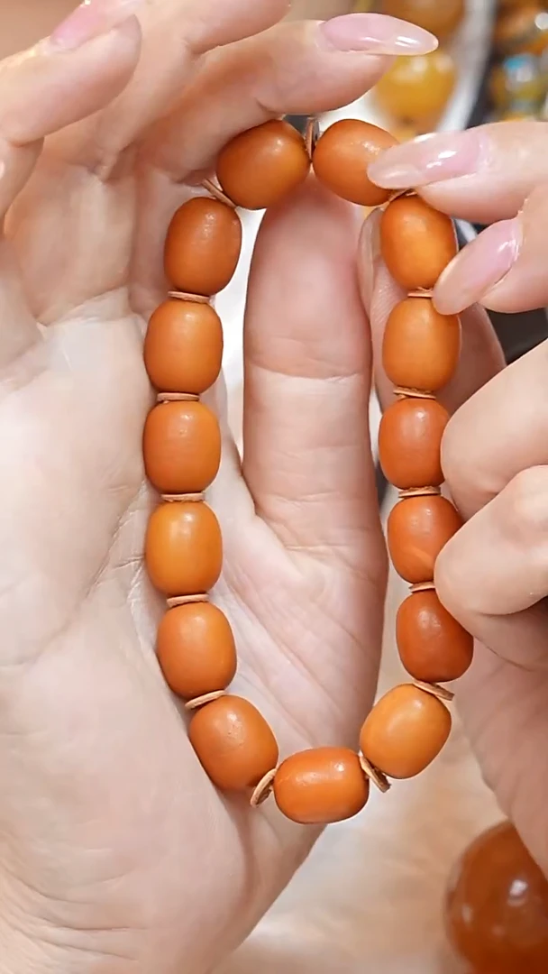 蜜蜡颈饰未镶嵌7069天然蜜蜡珠宝奇石云端妖孽全部保真