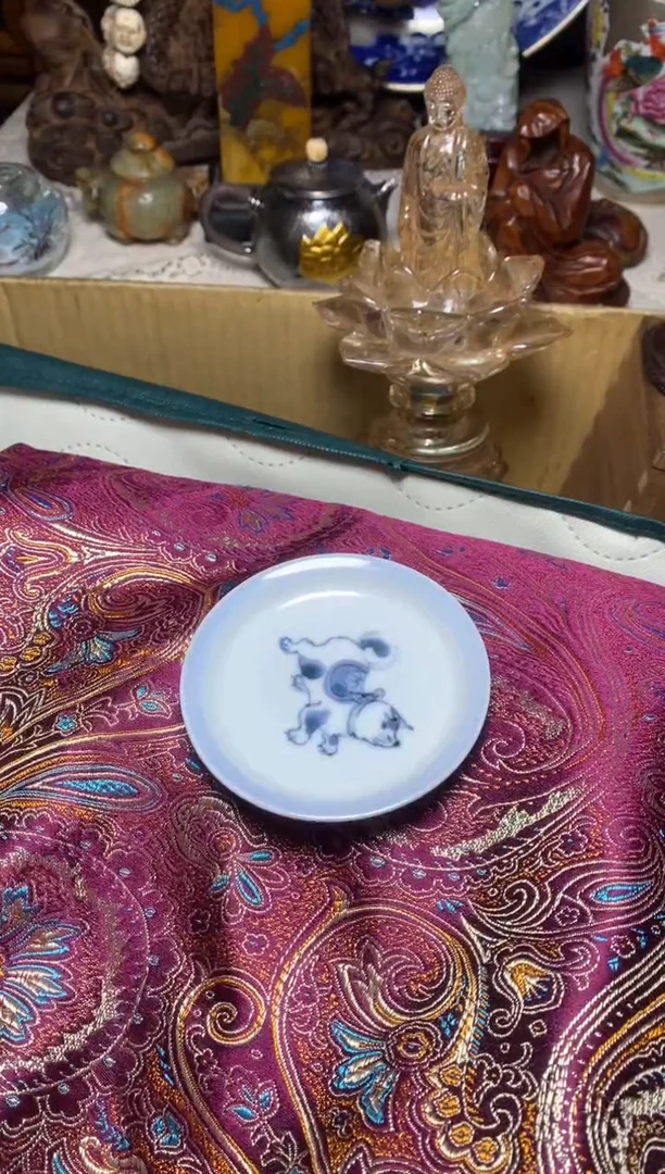紫砂盖碗瓷器默认微瑕瓷器