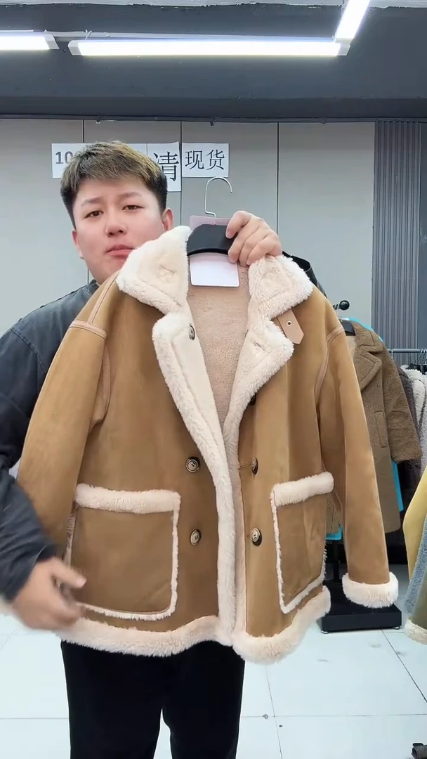 冬季女士100%羊毛外套福利款001