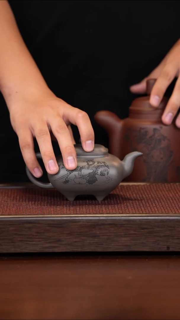 茶壶紫砂龙*天徐壶记精品