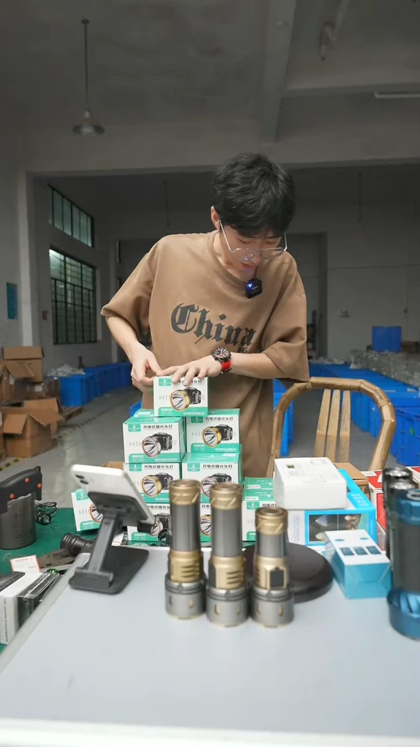 小野照明直播小头灯白光闪购专拍