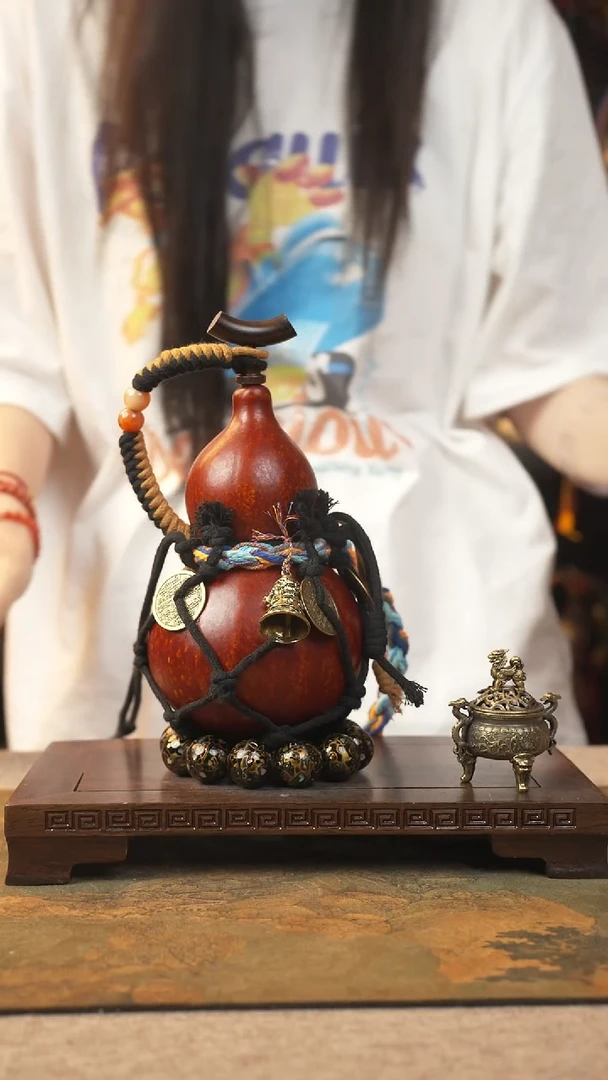 438大漆一物一拍记葫堂出品【不带手串】