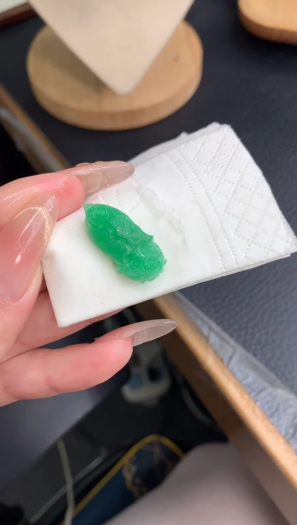 未镶嵌定制翡翠漫*白菜