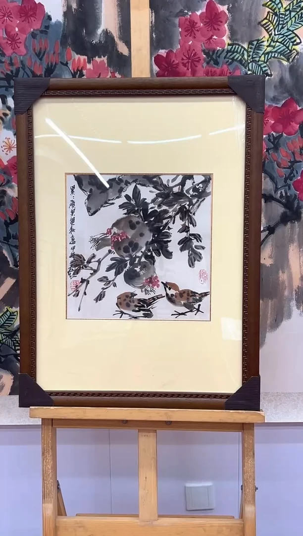 国画庄寿红-1平尺-国画作品