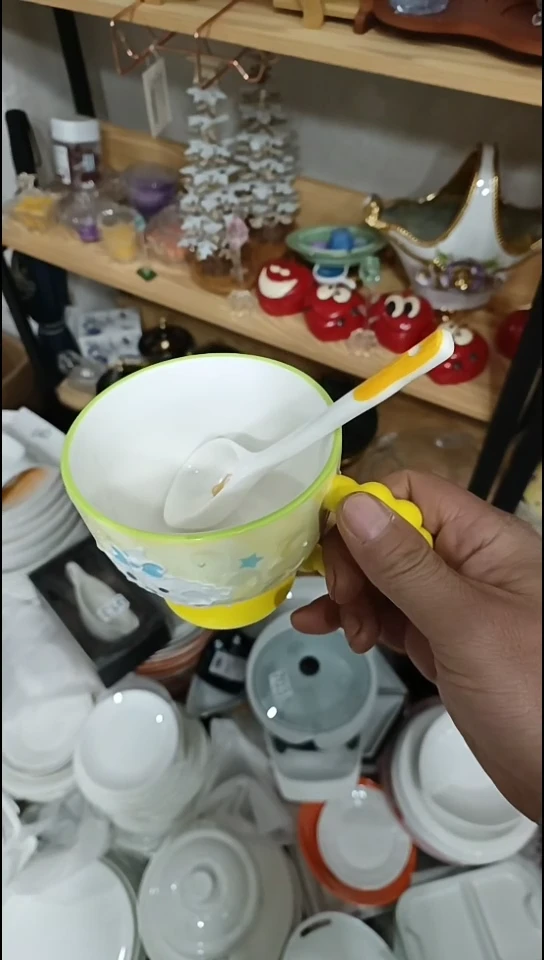 【闪购商品】瓷早餐杯