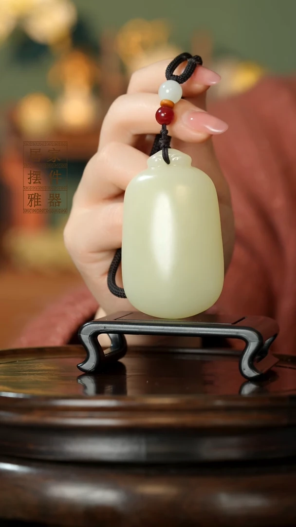 玉《如意手把》摆件