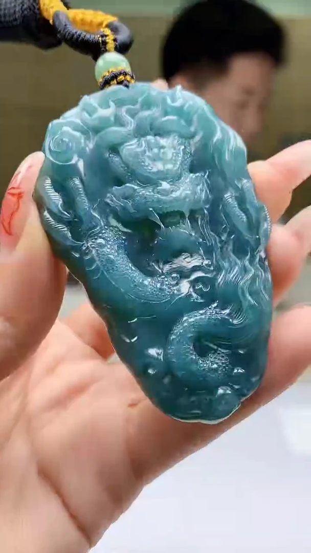 【闪购商品】定制翡翠未镶嵌4917ty-毛货挂件27
