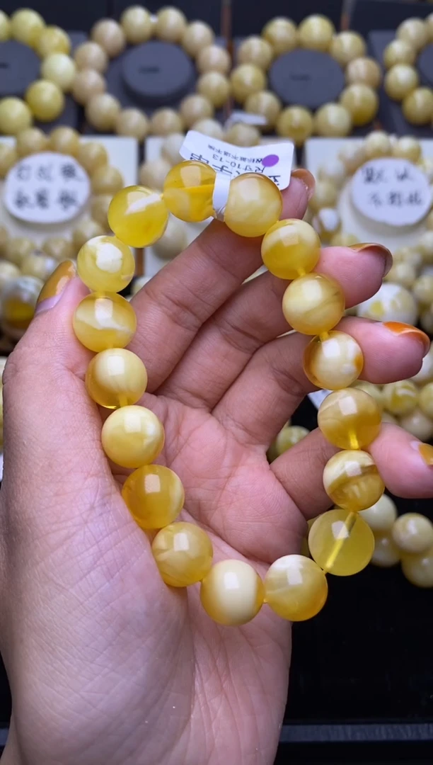 裸石琥珀未镶嵌大小姐珠宝56