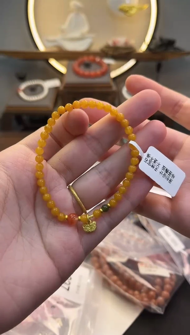 手链蜜蜡未镶嵌货号962