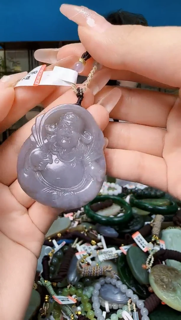 颈饰未镶嵌和田玉多样性发一