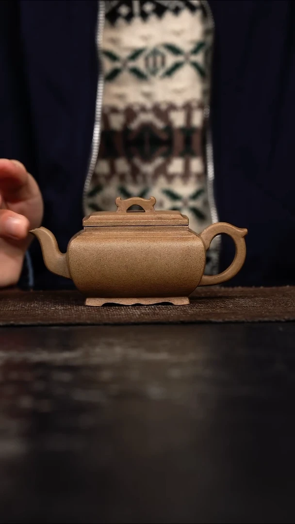 茶壶紫砂原矿手工壶130CC